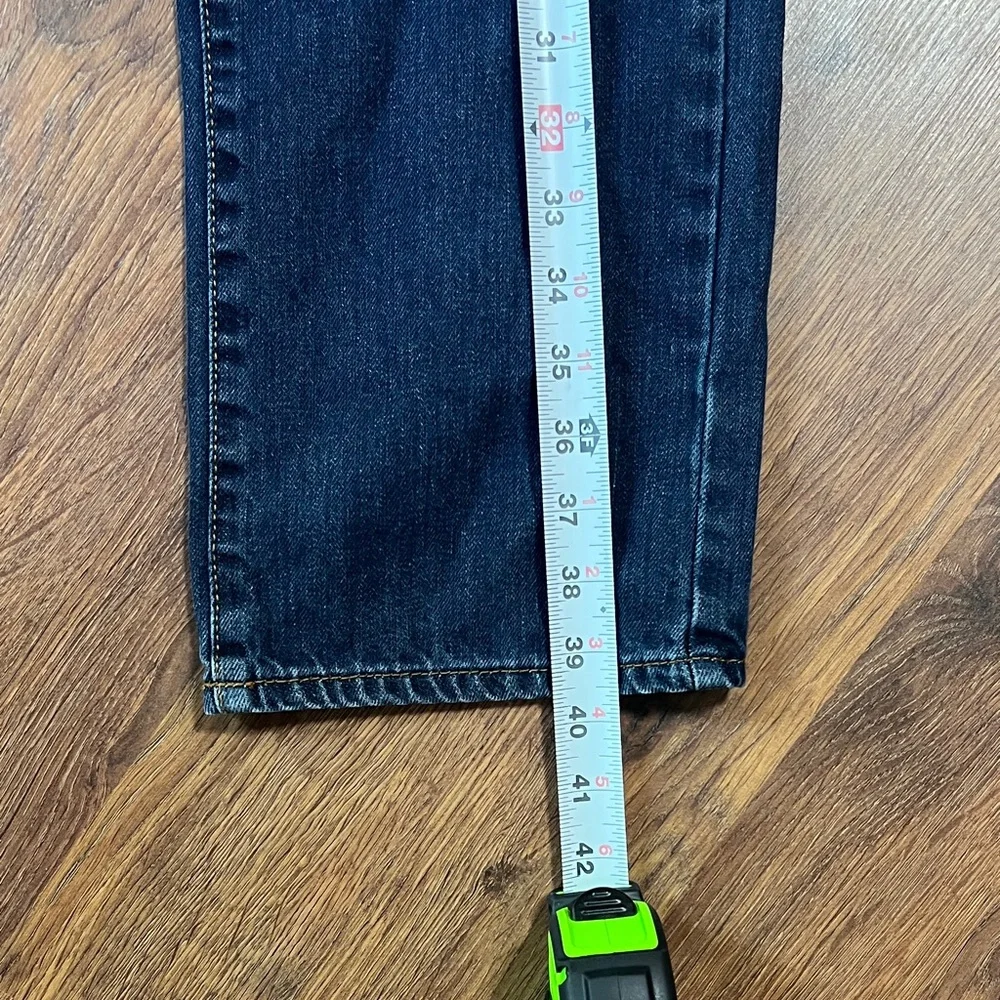 U.S. Polo Assn. Dark Blue Straight Jeans - Distressed Denim - Picture 7 of 9